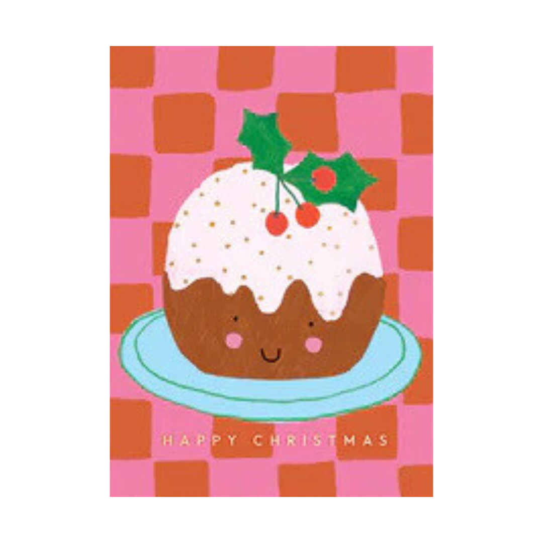 Christmas Card - Christmas Pudding