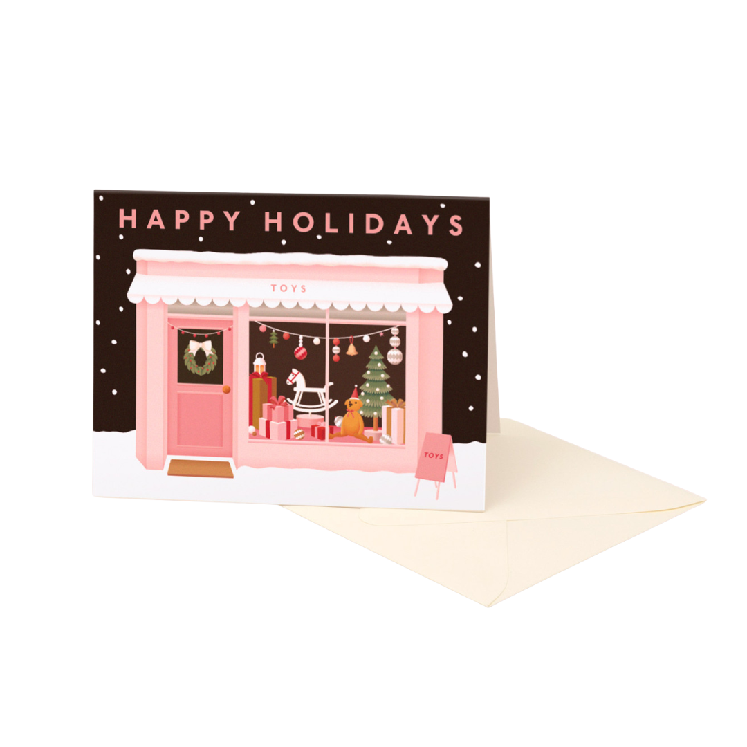 Christmas Card - Toy Shop