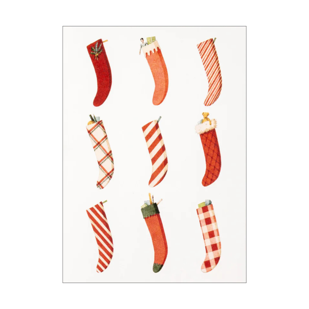 Christmas Card - Christmas Stockings