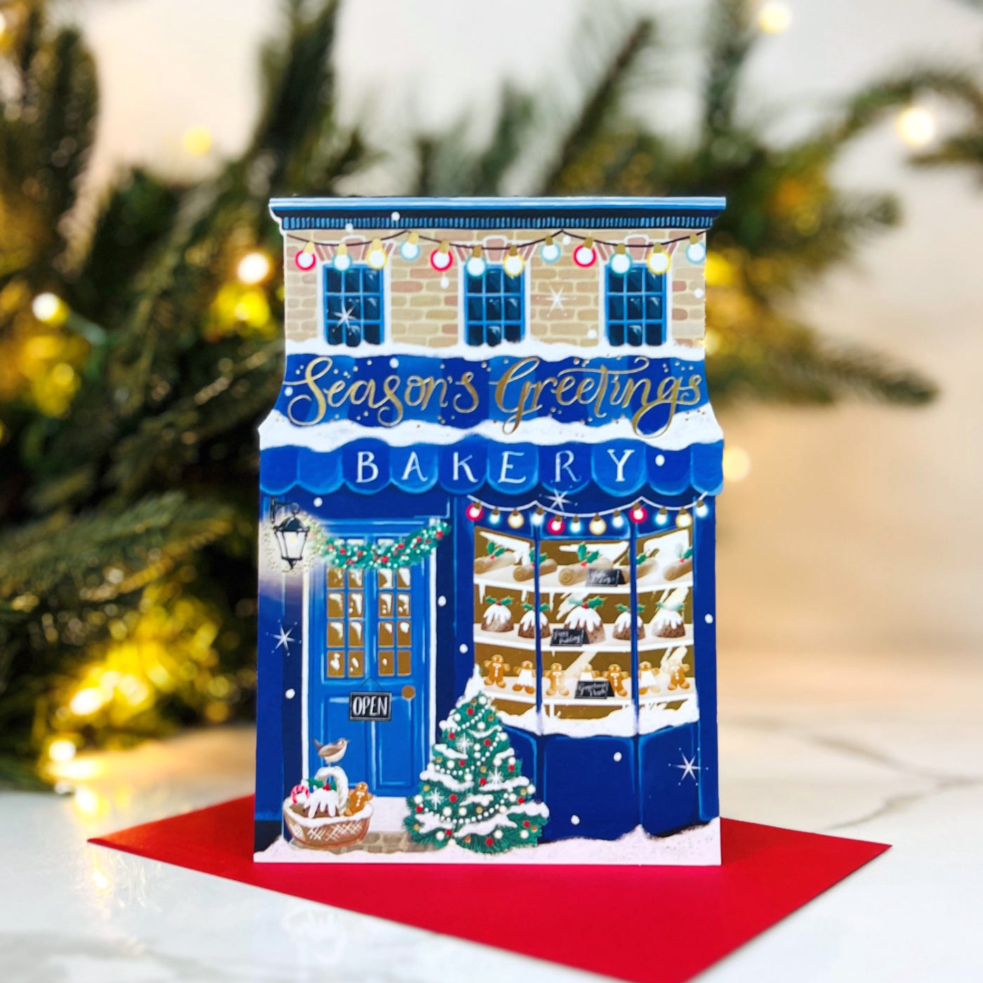 Card Season's Greetings Bakery