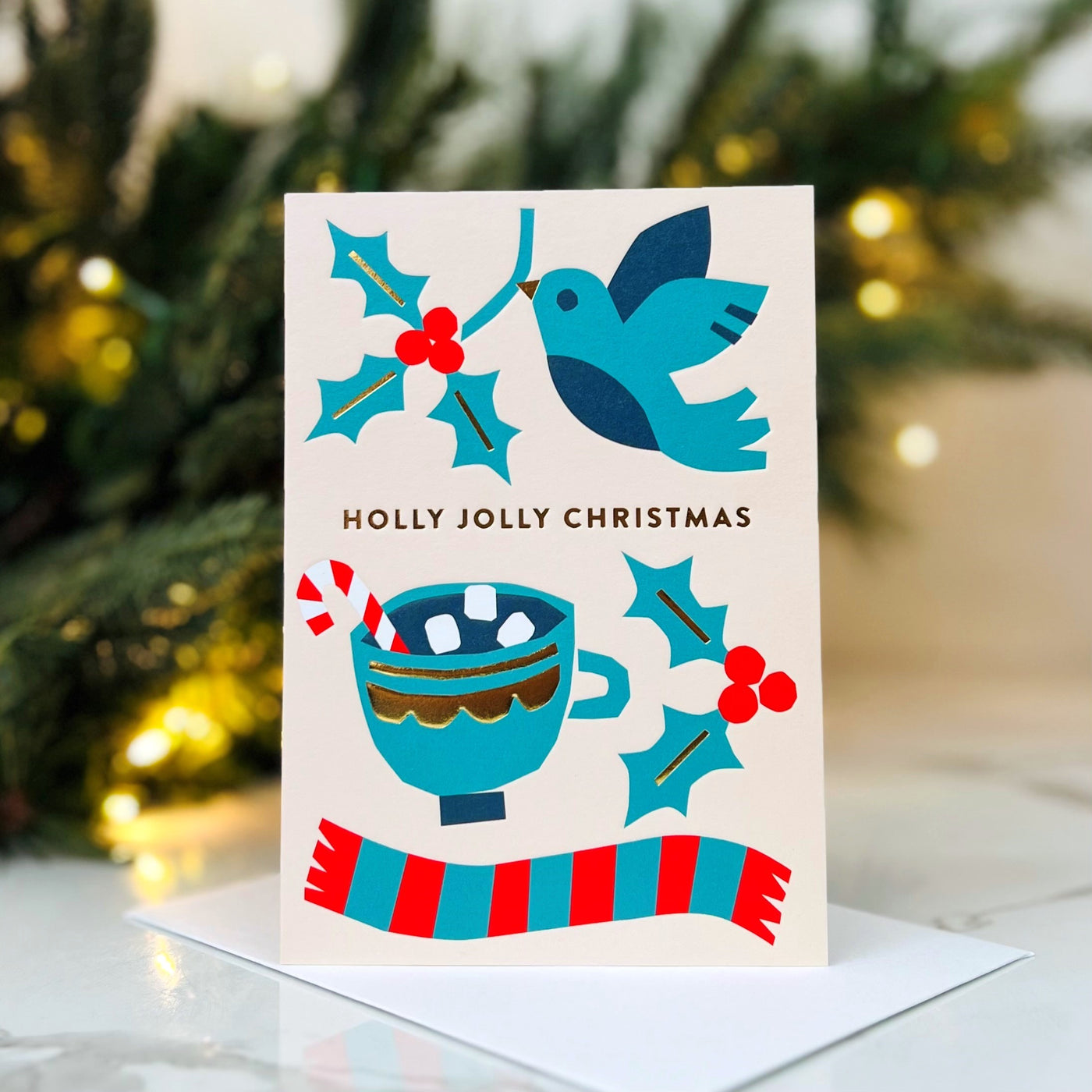 Christmas Card - Holly Jolly Christmas