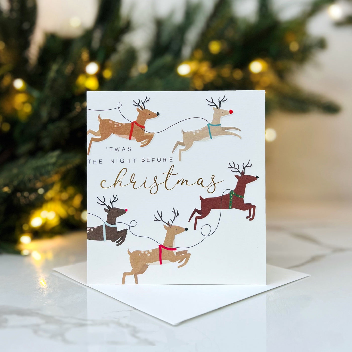 Christmas Card - Reindeers