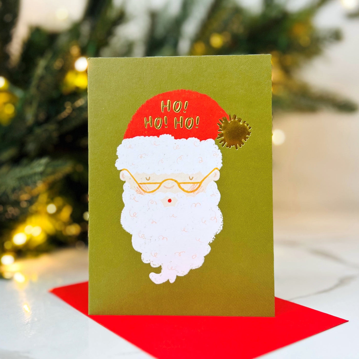 Christmas Card - HO! HO! HO!