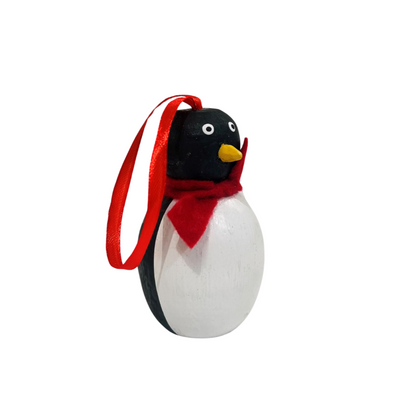 Wooden Decoration - Penguin