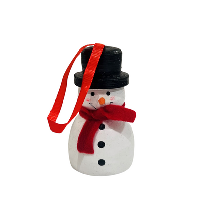 Wooden Decoration - Snowman