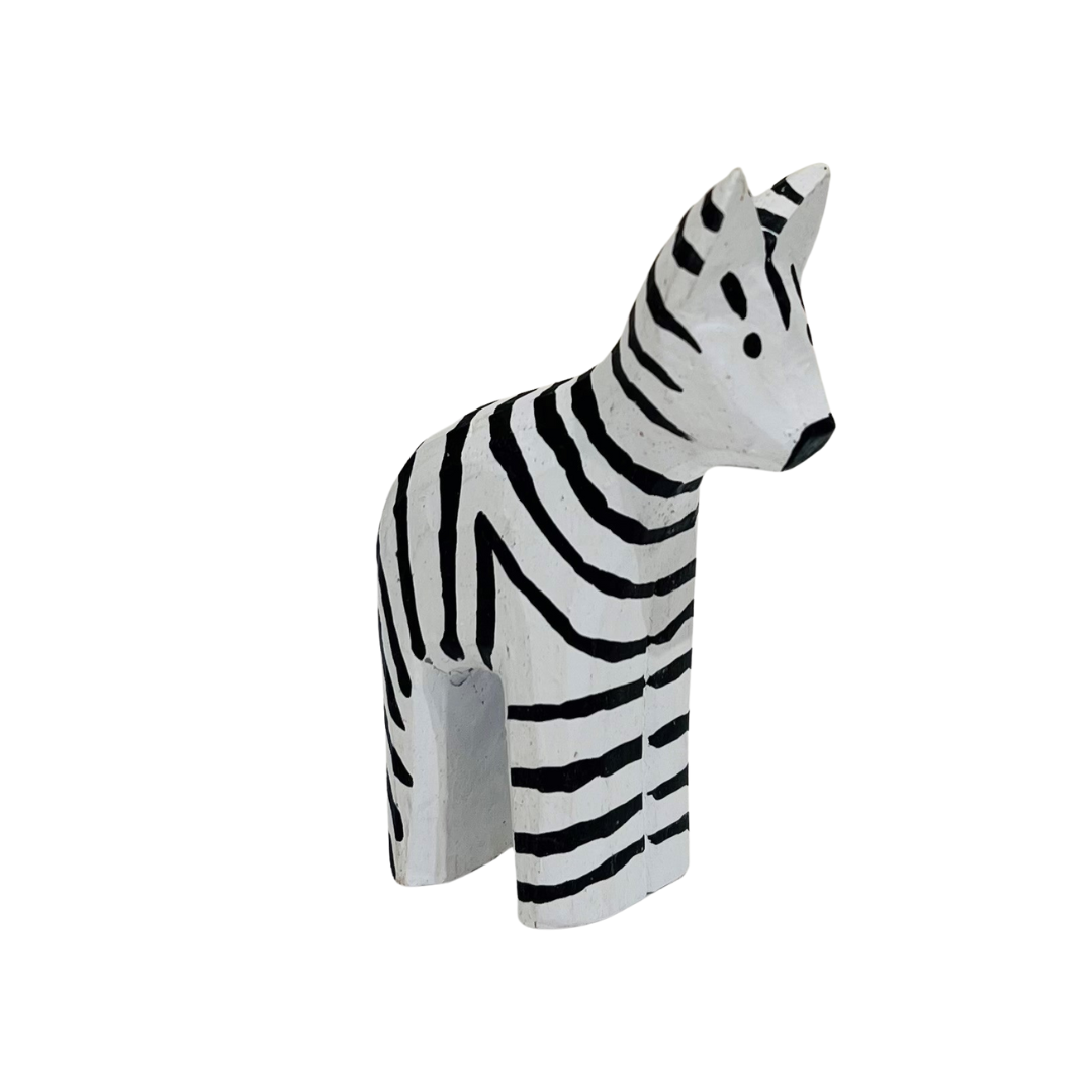 Wooden Noah Animal - Zebra