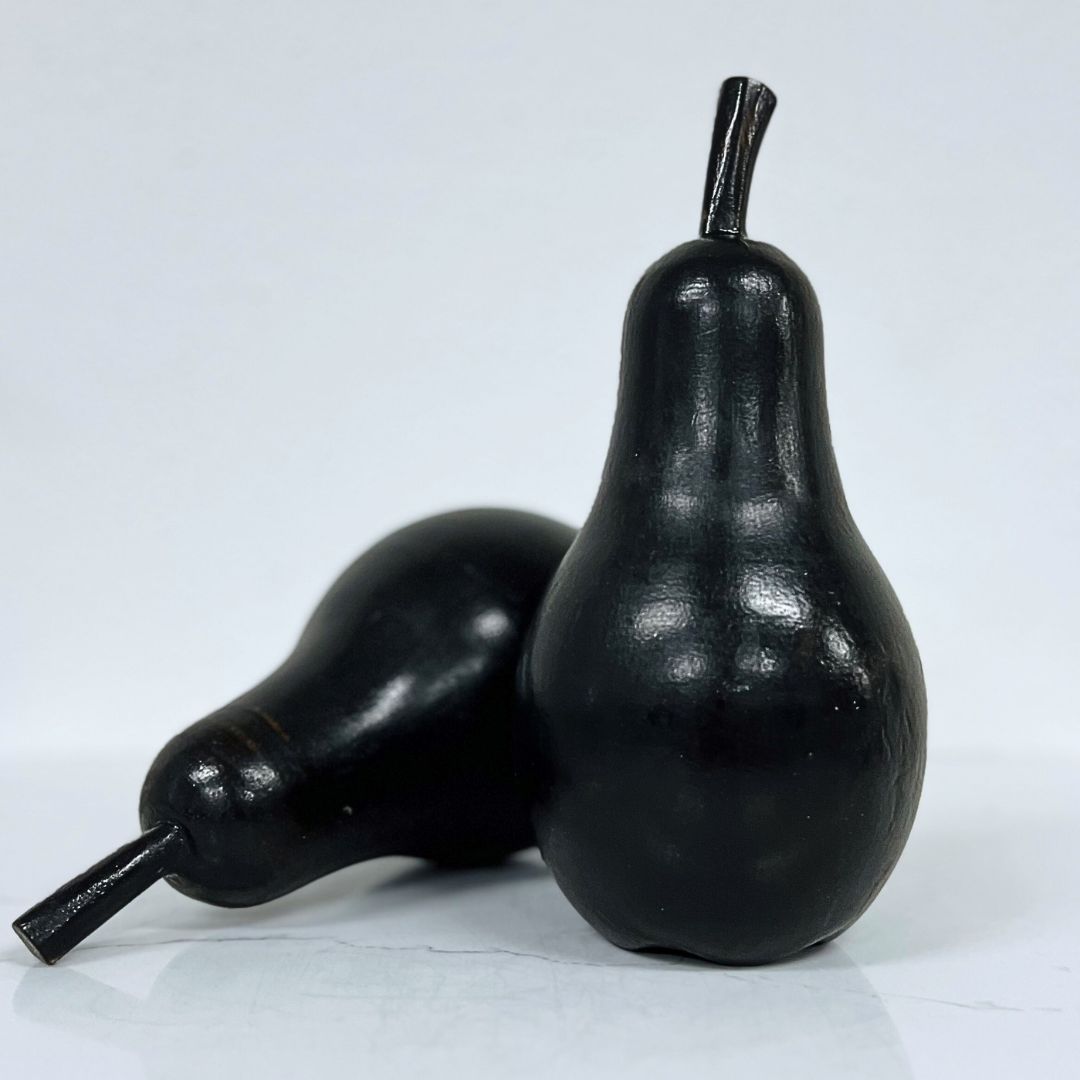 Wooden Fruit - Black Wash Pear