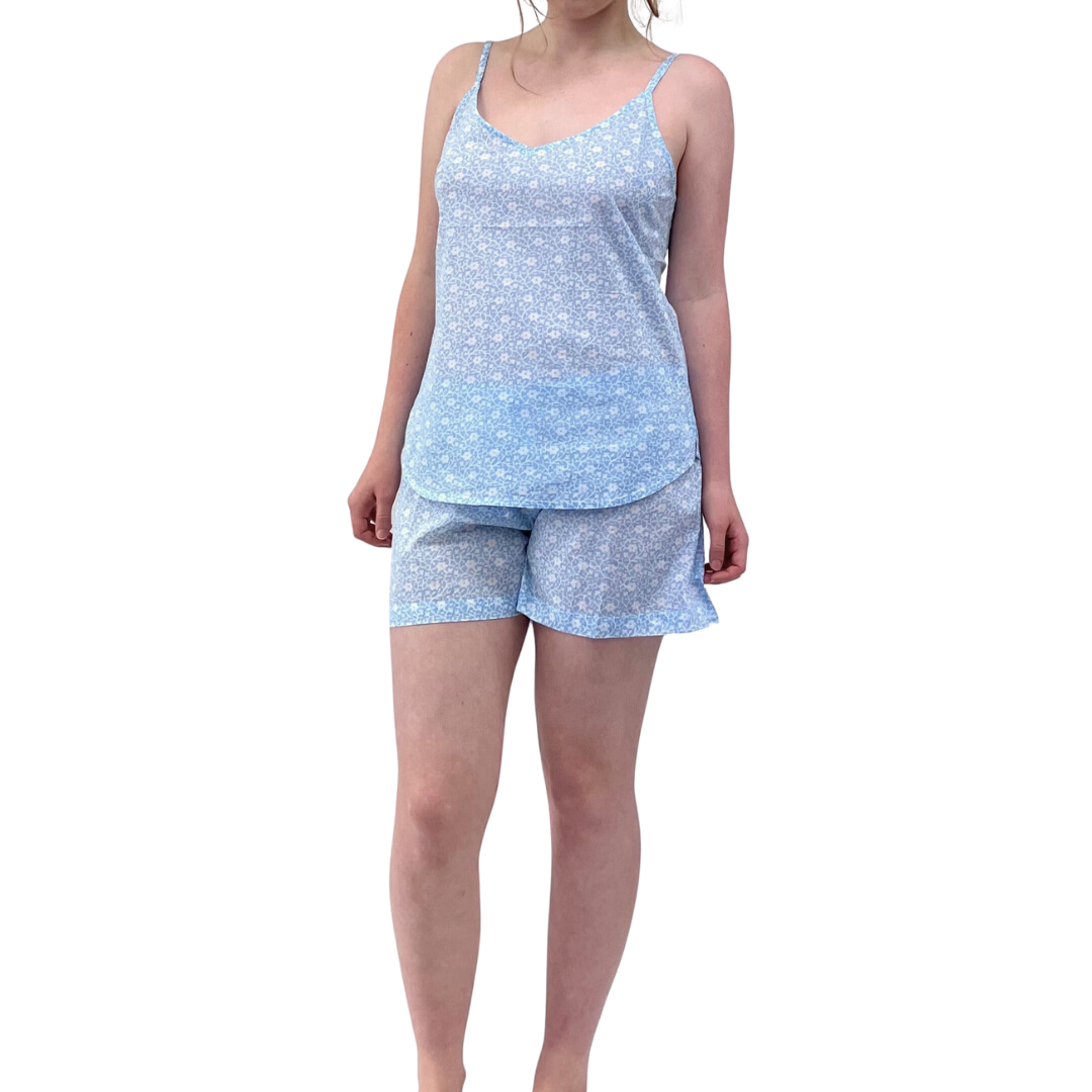 Camisole & Shorts - Blue