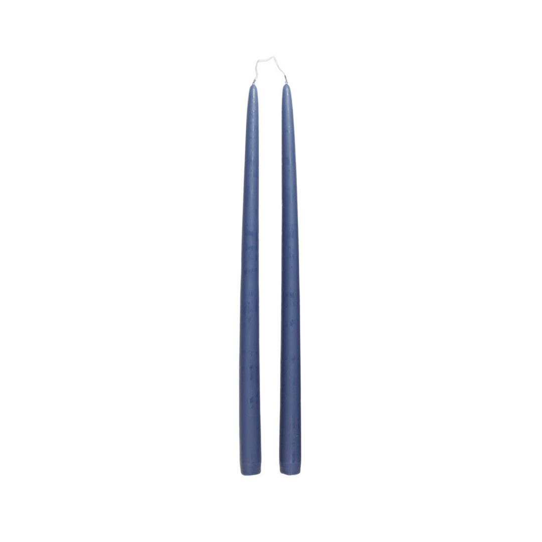 Set of 2 Candles - Blue