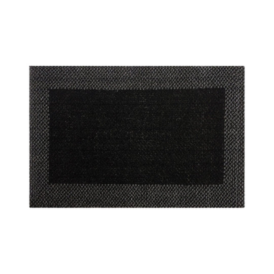 Border Doormat - Black 2 Sizes