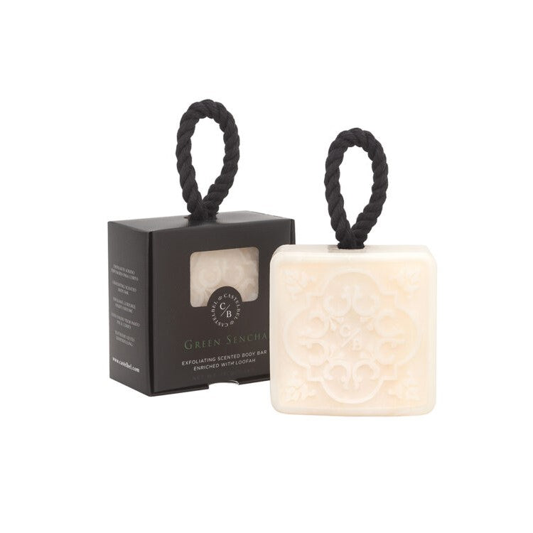 Tiles Collection - Green Sencha Soap on a Rope