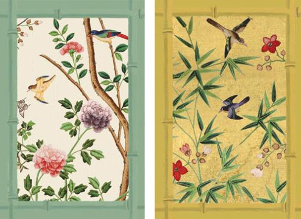Bridge Cards - Chinese Wallpaper