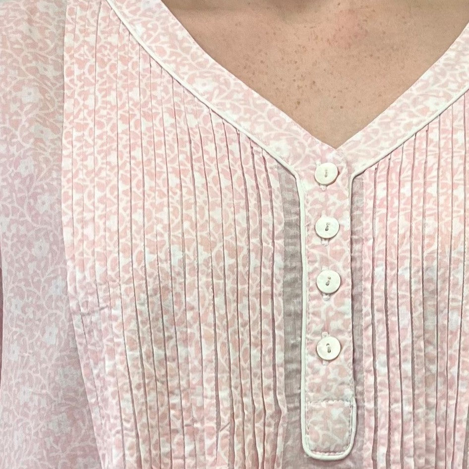 3/4 Sleeve Nightie - Pale Pink