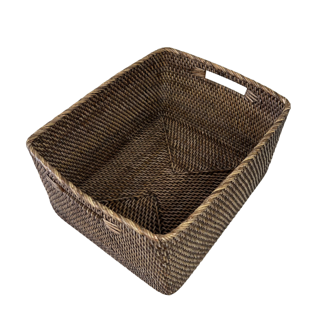 Brown Rectangular Storage (available in-store only) – Home and Abroad ...