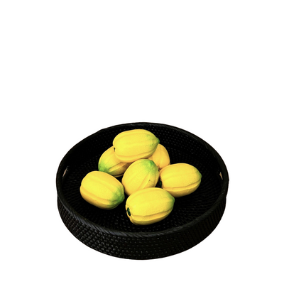 Black Round Tray - 3 sizes