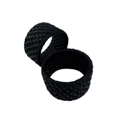 Black Napkin Ring