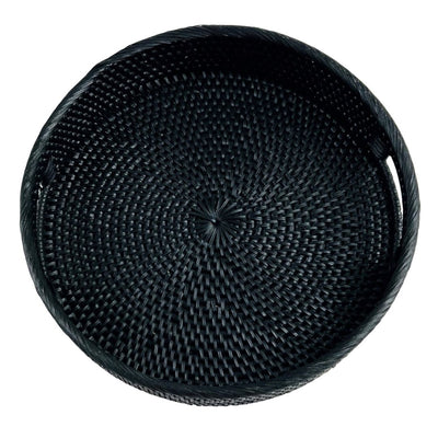 Black Round Tray - 3 sizes