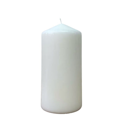 Candle White 20cm x 10cm