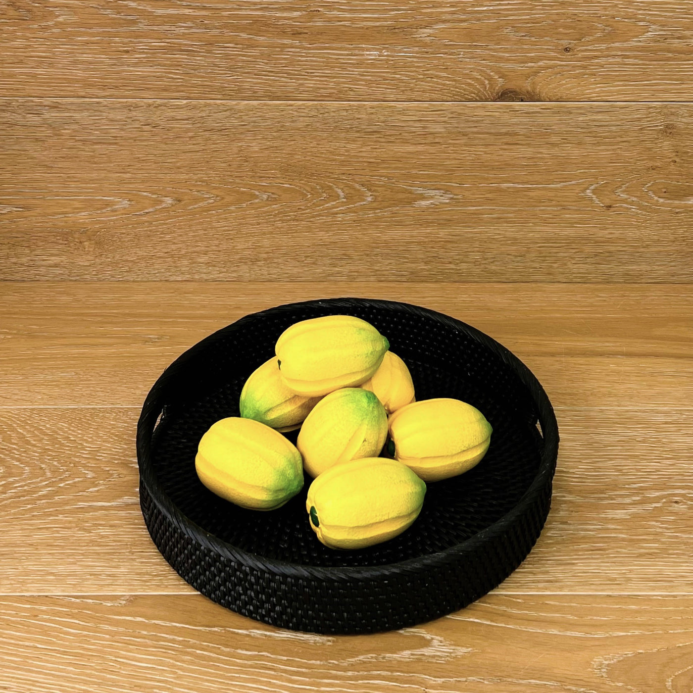 Black Round Tray - 3 sizes