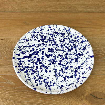 Blue Flat Round Platter 33cm (Instore Only)