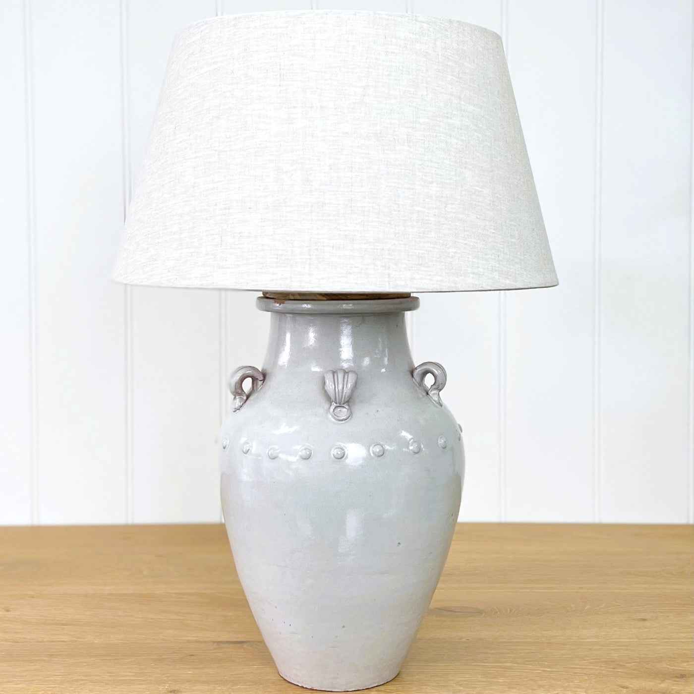 Lamp Base Grey 40cm (Instore Only)