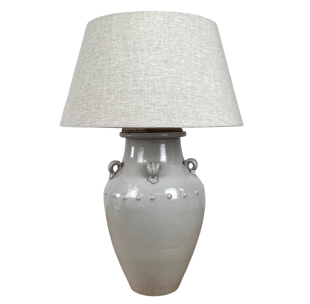 Lamp Base Grey 40cm (Instore Only)