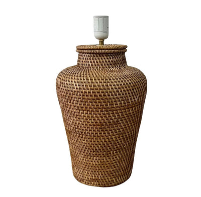 Tan Lamp Base - 2 sizes (Instore Only)