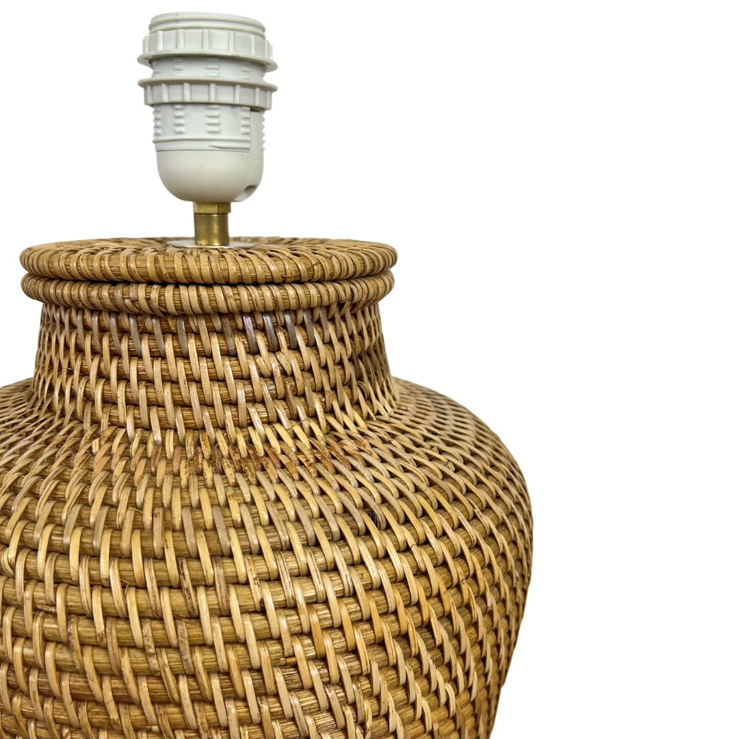 Tan Lamp Base - 2 sizes (Instore Only)
