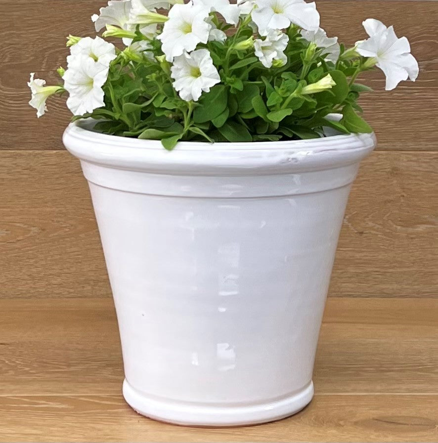 White Planter 30cm x 27cm