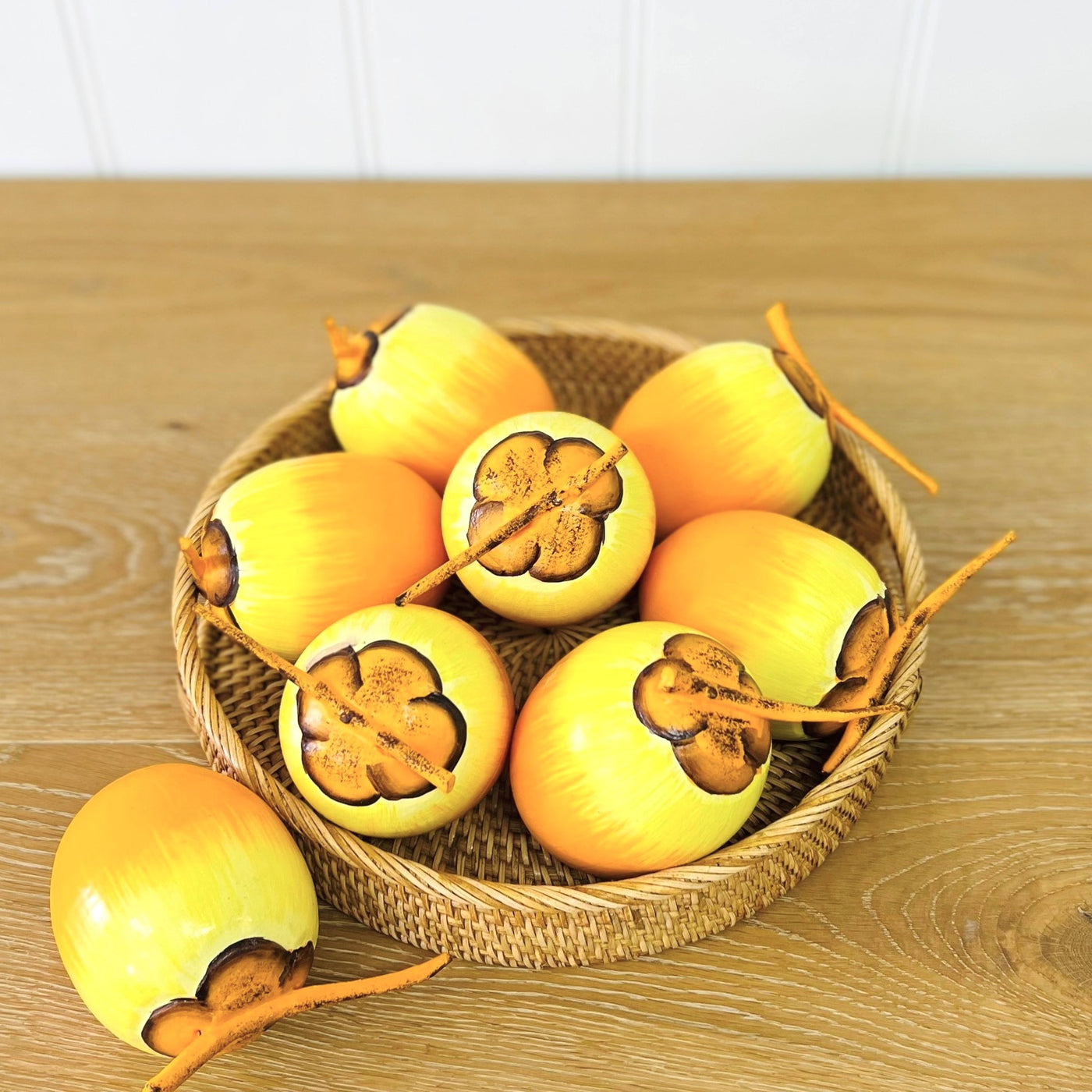 Wooden Fruit - Yellow Coconut Large