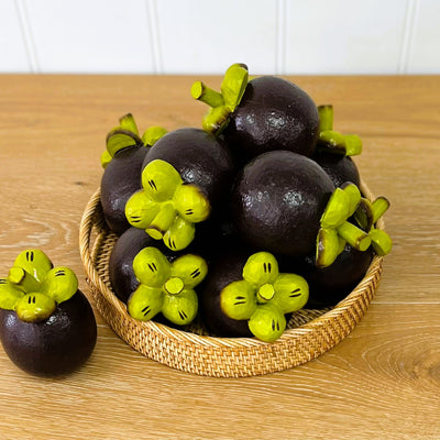 Wooden Fruit - Mangosteen