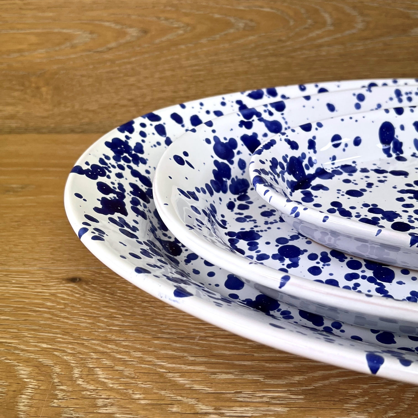 Blue Oval Platter 48cm (Instore Only)