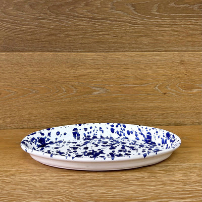 Blue Oval Platter 38cm (Instore Only)