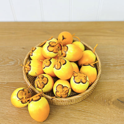 Wooden Fruit - Yellow Coconut Small