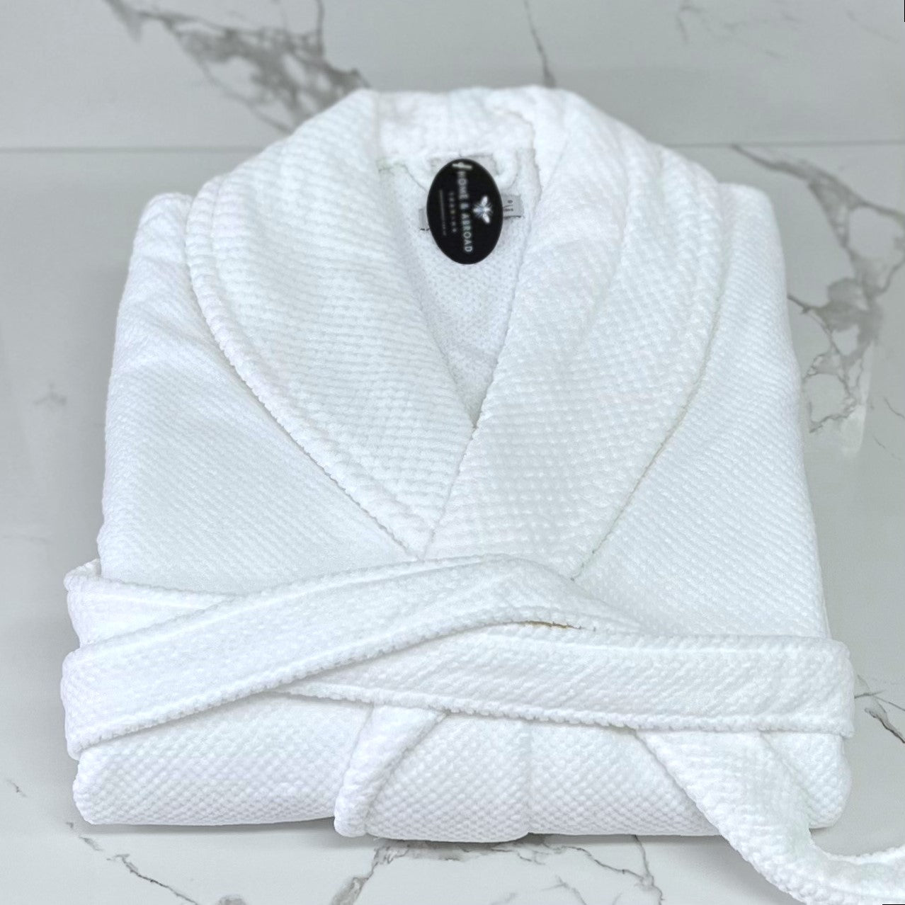 Spa Range White Bath Robe Large